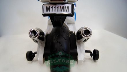 Электромобиль RiverToys MOTO M111MM-white Электромобиль RiverToys MOTO M111MM-white