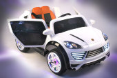 Детский электромобиль River Toys Porsche O001OO-vip 70 W Белый Детский электромобиль River Toys Porsche O001OO-vip 70 W Белый