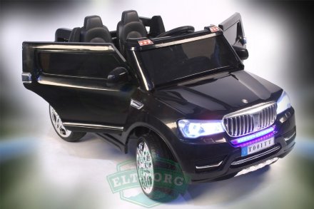 Детский электромобиль River Toys BMW T001TT 4Х4 140 W Черный