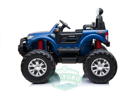 Детский электромобиль FORD RANGER MONSTER TRUCK 4WD DK-MT550 синий Детский электромобиль FORD RANGER MONSTER TRUCK 4WD DK-MT550 синий