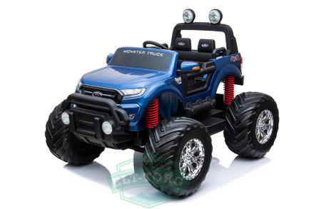 Детский электромобиль FORD RANGER MONSTER TRUCK 4WD DK-MT550 синий Детский электромобиль FORD RANGER MONSTER TRUCK 4WD DK-MT550 синий