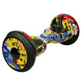 Гироскутер Smart Balance Premium SUV 10 Граффити желтый
