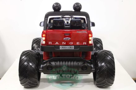 Детский электромобиль FORD RANGER MONSTER TRUCK 4WD DK-MT550 красный
