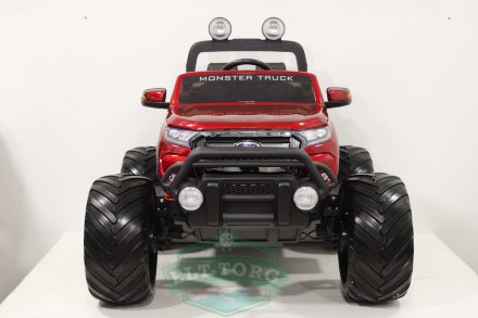 Детский электромобиль FORD RANGER MONSTER TRUCK 4WD DK-MT550 красный
