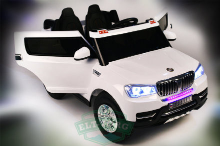Детский электромобиль River Toys BMW T001TT 4Х4 140 W Белый Детский электромобиль River Toys BMW T001TT 4Х4 140 W Белый
