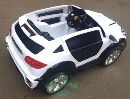Детский электромобиль River Toys Porsche Turbo O001OO 70 W Белый Детский электромобиль River Toys Porsche Turbo O001OO 70 W Белый