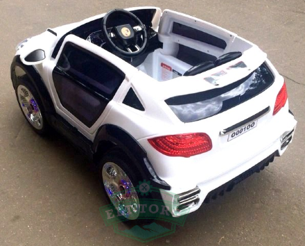 Детский электромобиль River Toys Porsche Turbo O001OO 70 W Белый Детский электромобиль River Toys Porsche Turbo O001OO 70 W Белый