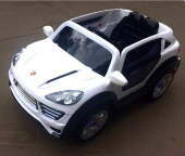 Детский электромобиль River Toys Porsche Turbo O001OO 70 W Белый Детский электромобиль River Toys Porsche Turbo O001OO 70 W Белый