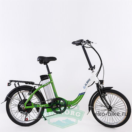 Электровелосипед Elbike Galant Standart 350W Двухцветный зеленый Электровелосипед Elbike Galant Standart 350W Двухцветный зеленый