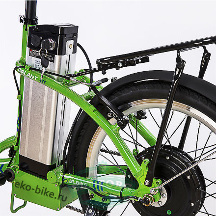 Электровелосипед Elbike Galant Standart 350W Двухцветный зеленый Электровелосипед Elbike Galant Standart 350W Двухцветный зеленый