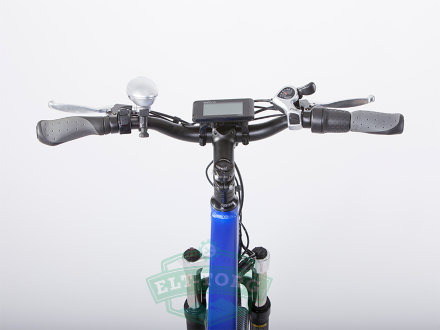 Электровелосипед Ecoffect H-Slim Middle Drive 350W Синий глянцевый