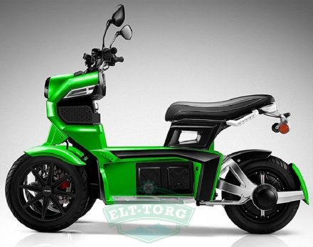 Электроскутер iTank Doohan EV3 1500W зеленый