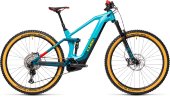 Электровелосипед двухподвес CUBE 2021 STEREO HYBRID 140 HPC SL 625 29 petrol´n´peach Электровелосипед двухподвес CUBE 2021 STEREO HYBRID 140 HPC SL 625 29 petrol´n´peach