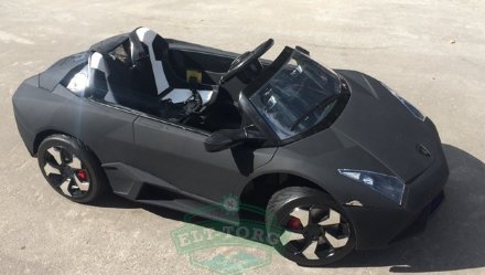 Детский электромобиль River Toys LAMBORGHINI LS-518 70 W Черный матовый Детский электромобиль River Toys LAMBORGHINI LS-518 70 W Черный матовый