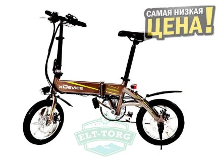 Электровелосипед Xdevice Xbicycle 14 2018 мини Электровелосипед Xdevice Xbicycle 14 2018 мини