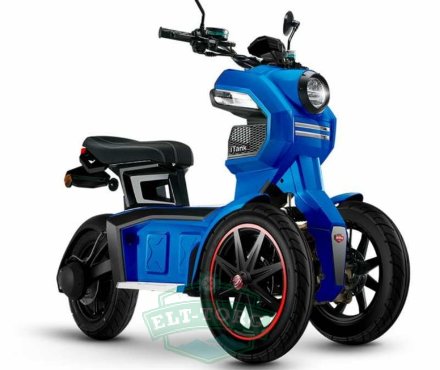 Электроскутер iTank Doohan EV3 Pro 1500W синий Электроскутер iTank Doohan EV3 Pro 1500W синий