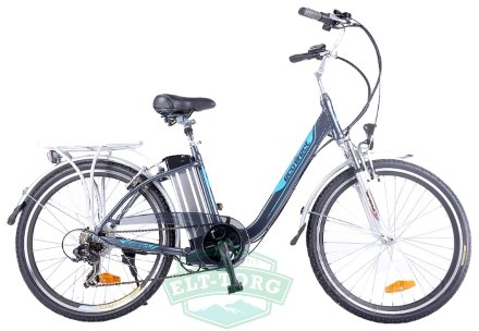 Электровелосипед Ecoffect Citybike 26 350W Темно-серый Электровелосипед Ecoffect Citybike 26 350W Темно-серый