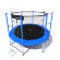Батут i-JUMP CLASSIC 8ft 2,44м с нижней сетью и лестницей (blue) Батут i-JUMP CLASSIC 8ft 2,44м с нижней сетью и лестницей (blue)