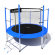 Батут i-JUMP CLASSIC 14ft 4,27м с нижней сетью и лестницей (blue) Батут i-JUMP CLASSIC 14ft 4,27м с нижней сетью и лестницей (blue)