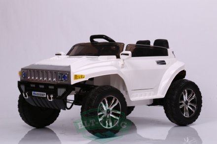 Электромобиль RiverToys Hummer A888MP-WHITE