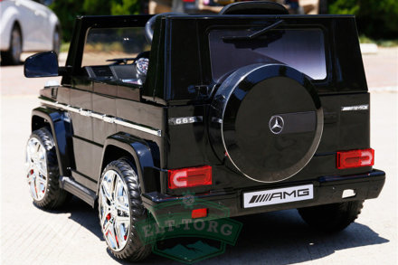 Электромобиль RiverToys Mercedes-Benz G65-BLACK-GLANEC-LS528 Электромобиль RiverToys Mercedes-Benz G65-BLACK-GLANEC-LS528