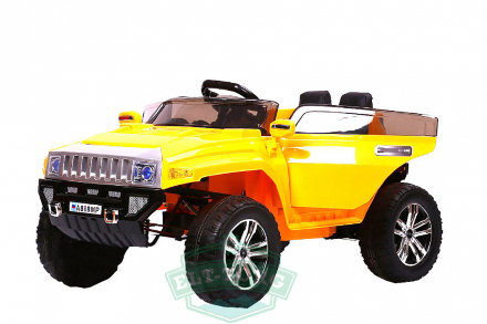 Электромобиль RiverToys Hummer A888MP-YELLOW Электромобиль RiverToys Hummer A888MP-YELLOW