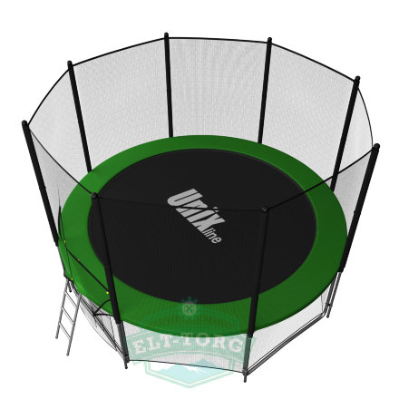 "Батут UNIX line 8 ft Black&Brown (inside)"
