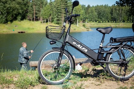 Велогибрид Eltreco e-ALFA GL