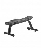 BRONZE GYM H-036A Скамья горизонтальная (ЧЕРНЫЙ)