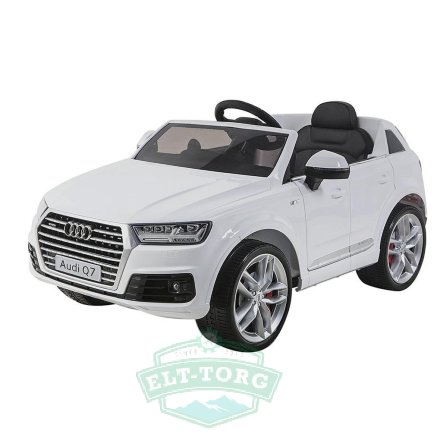 Электромобиль RiverToys AUDI Q7-QUATTRO-WHITE Электромобиль RiverToys AUDI Q7-QUATTRO-WHITE