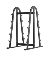 BRONZE GYM H-039 Подставка для грифов (ЧЕРНЫЙ)