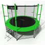 Батут i-JUMP CLASSIC 8ft 2,44м с нижней сетью и лестницей (green) Батут i-JUMP CLASSIC 8ft 2,44м с нижней сетью и лестницей (green)