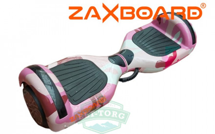 Гироскутер ZAXBOARD ZX-5 Милитари розовый Гироскутер ZAXBOARD ZX-5 Милитари розовый