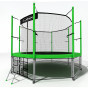 Батут i-JUMP CLASSIC 10ft 3,06м с нижней сетью и лестницей (green) Батут i-JUMP CLASSIC 10ft 3,06м с нижней сетью и лестницей (green)