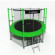 Батут i-JUMP CLASSIC 10ft 3,06м с нижней сетью и лестницей (green) Батут i-JUMP CLASSIC 10ft 3,06м с нижней сетью и лестницей (green)
