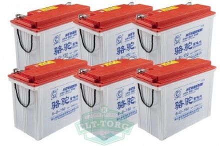 Комплект тяговых аккумуляторов 6-GFM-120 (72V120A/H C20)