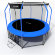 Батут i-JUMP Elegant 16ft 4,88м с нижней сетью и лестницей (blue) Батут i-JUMP Elegant 16ft 4,88м с нижней сетью и лестницей (blue)