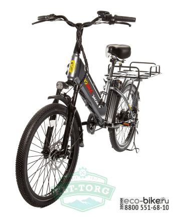 Электровелосипед черный InoBike Dacha Plus