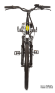 Электровелосипед черный InoBike Dacha Plus