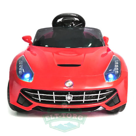 Электромобиль RiverToys Ferrari O222OO-RED-LEATHER Электромобиль RiverToys Ferrari O222OO-RED-LEATHER