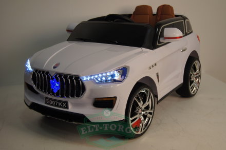 Электромобиль RiverToys Maserati E007KX-WHITE