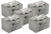 Комплект тяговых гелевых аккумуляторов RuTrike 6-EVF-60 (12V60A/H C3) Комплект тяговых гелевых аккумуляторов RuTrike 6-EVF-60 (12V60A/H C3)