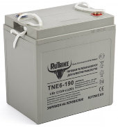 Тяговый гелевый аккумулятор RuTrike TNE6-190 (6V210A/H C3) Тяговый гелевый аккумулятор RuTrike TNE6-190 (6V210A/H C3)