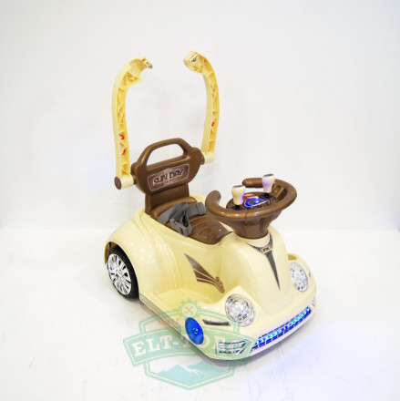 Электромобиль RiverToys ХОДУНКИ 1688-BEIGE