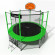 Батут i-JUMP BASKET 12ft 3,66м с нижней сетью и лестницей (green) Батут i-JUMP BASKET 12ft 3,66м с нижней сетью и лестницей (green)