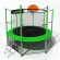 Батут i-JUMP BASKET 12ft 3,66м с нижней сетью и лестницей (green) Батут i-JUMP BASKET 12ft 3,66м с нижней сетью и лестницей (green)