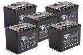 Комплект тяговых гелевых аккумуляторов RuTrike TNE 12-85 (12V80A/H C3) Комплект тяговых гелевых аккумуляторов RuTrike TNE 12-85 (12V80A/H C3)