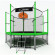 Батут i-JUMP BASKET 14ft 4,27м с нижней сетью и лестницей (green) Батут i-JUMP BASKET 14ft 4,27м с нижней сетью и лестницей (green)