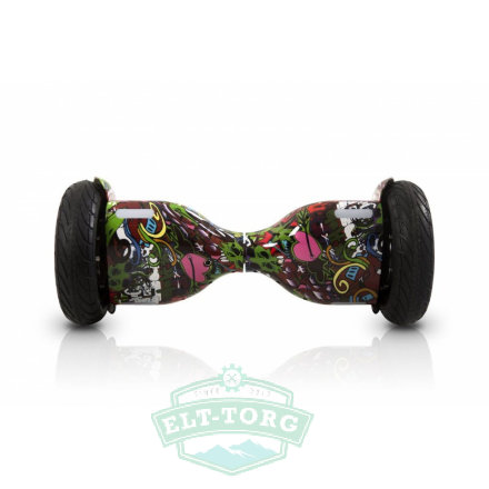 Гироскутер Smart Balance Wheel Suv New 10.5 Premium Граффити Сиреневый Гироскутер Smart Balance Wheel Suv New 10.5 Premium Граффити Сиреневый