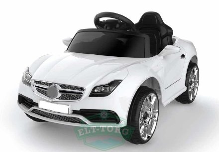 Электромобиль RiverToys Mercedes O333OO-WHITE-LEATHER